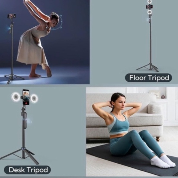 Versatile Black Tripod with Face Tracking - Picture 5 of 11